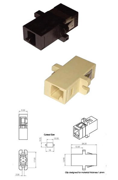 MTRJ adapterek