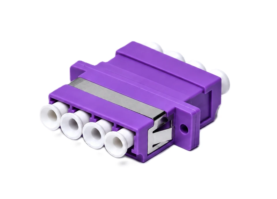 optikai adapter LC quad viola