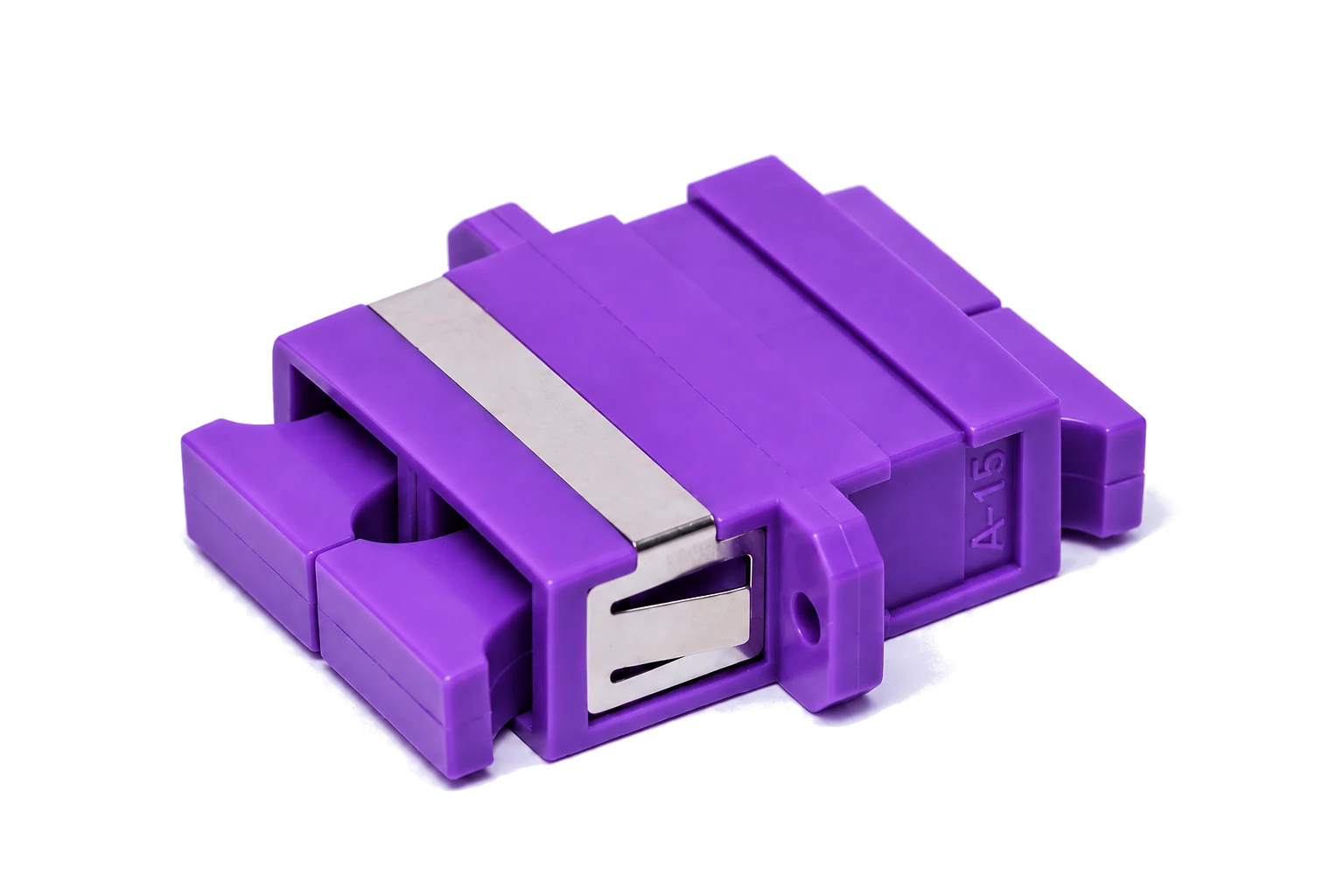 optikai adapter SC duplex lila